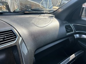 2013-2019 Ford Explorer Gray Dashboard Air Bag - Right (Passenger) (Used OEM)