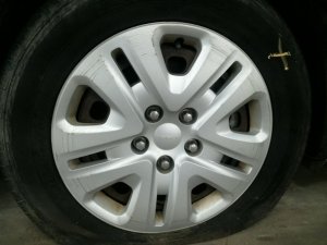 2013-2020 Dodge Grand Caravan Black 17x6.5 Steel Wheel (Used OEM)