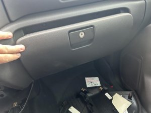 2020-2023 GMC Sierra 2500 HD Black Lower Glove Box (Used OEM)