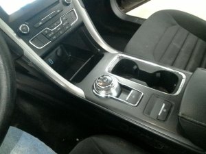 2017-2020 Ford Fusion Black Front Floor Console Panel (Used OEM)