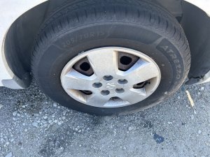 2007-2009 Dodge Caliber 15x6 Steel Wheel (Used OEM)