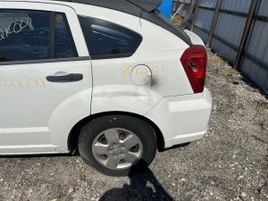 2007-2017 Jeep Compass White Fuel Filler Door (Used OEM)
