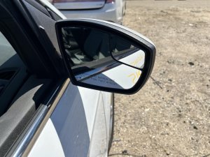 2013-2016 Ford Escape White Power Door/Side View Mirror - Right (Passenger) (Used OEM)