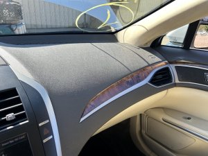 2013-2016 Lincoln MKZ Tan Dashboard Air Bag - Right (Passenger) (Used OEM)