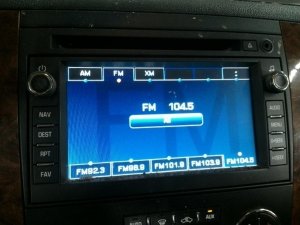  GMC Sierra denali AM/FM CD DVD MP3 Navigation Radio Receiver (Used OEM)