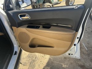 2011-2013 Dodge Durango Black Citadel Trim Door Interior Trim Panel - Front, Right (Passenger) (Used OEM)
