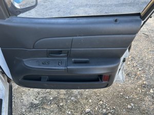 2003-2004 Mercury Marauder Black Door Interior Trim Panel - Front, Right (Passenger) (Used OEM)