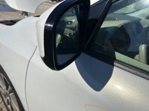 2013-2016 Nissan Pathfinder Gray Power Door/Side View Mirror - Left (Driver) (Used OEM)