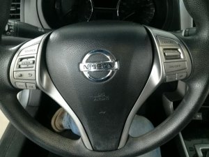 2013-2018 Nissan Altima Black Steering Wheel Air Bag - Left (Driver) (Used OEM)