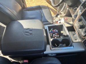 2013-2017 Ram 1500 Black Front Floor Console Assembly (Used OEM)