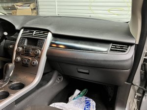 2011-2015 Lincoln MKX Beige Dashboard Air Bag - Right (Passenger) (Used OEM)
