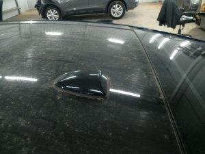 2016-2023 Nissan Maxima Maroon Roof Mounted Shark Fin Antenna (Used OEM)
