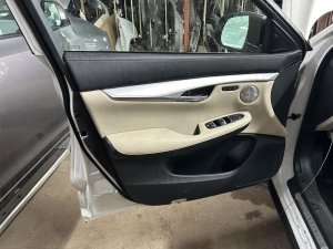 2019-2025 INFINITI QX50 Tan Door Interior Trim Panel - Front, Left (Driver) (Used OEM)