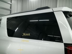 2015-2020 GMC Yukon XL Rear Door Quarter Glass - Left (Driver) (Used OEM)