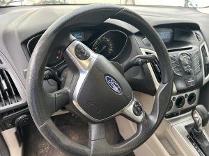 2012 Ford Focus Black Tilt Steering Column with Cruise and Radio Controls (Used OEM)