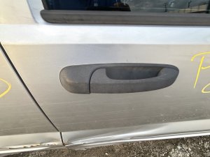 2003-2007 Jeep Liberty Black Exterior Door Handle without Lock Hole - Right (Passenger) (Used OEM)