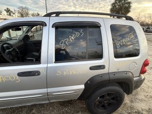 2002-2007 Jeep Liberty Door Vent Glass with Privacy Tint - Rear, Left (Driver) (Used OEM)