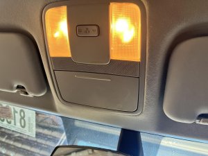 2019-2024 Kia Forte Black Overhead Roof Console without Sunroof (Used OEM)