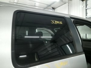 2009-2014 Ford F-150 Door Window Glass - Rear, Right (Passenger) (Used OEM)