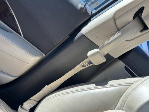 2011-2017 Buick Regal Gray Bucket Seat Belt Assembly - Front (Used OEM)