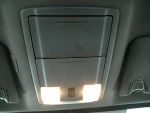 2010-2014 Lincoln Mark LT Gray Overhead Console Panel (Used OEM)