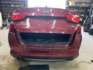 2014-2015 Kia Optima Bumper Impact Bar - Rear (Used OEM)