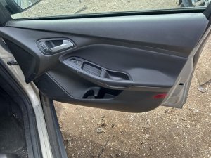OEM Silver Door Interior Trim Panel for 2015-2018 Ford Focus - Front, Right (Passenger) (OEM)