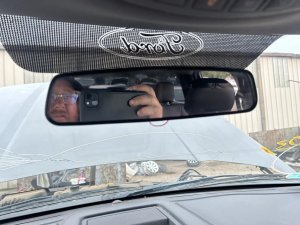 2001-2025 FORD EXPLORER Silver Manual Day-Night Interior Rear View Mirror (Used OEM)