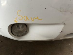 2010 Dodge Avenger Bumper Mounted Fog Light (Used OEM)