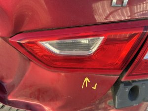 2016-2025 Chevrolet Malibu Black Decklid Mounted Taillight Assembly - Right (Passenger) (Used OEM)