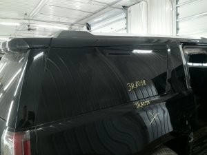 2015-2020 GMC Yukon XL Rear Door Quarter Glass - Right (Passenger) (Used OEM)