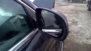 2014-2021 Jeep Cherokee Black Side/Door Mirror - Right (Passenger) (Used OEM)