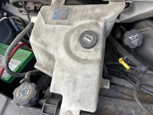 2003-2024 Chevrolet Express 2500 Engine Coolant Reservoir Assembly (Used OEM)