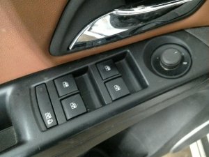 2013 Chevrolet Malibu Blue Master Power Window and Door Lock Switch - Left (Driver) (Used OEM)
