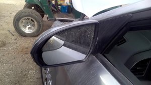 2017-2020 Hyundai Elantra Black Power Door/Side View Mirror - Left (Driver) (Used OEM)