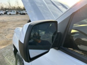  Chevrolet Silverado 3500 White Side/Door Mirror - Left (Driver) (Used OEM)