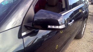 2015-2017 GMC Acadia Blue Power Door/Side View Mirror - Left (Driver) (Used OEM)