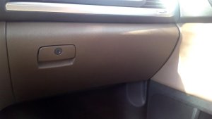 2007-2016 GMC Acadia Black Glove Box Assembly (Used OEM)
