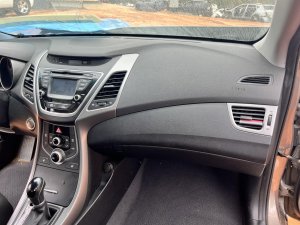 2011-2016 Hyundai Elantra Black Roof Curtain Air Bag - Right (Passenger) (Used OEM)