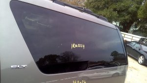 2007-2014 GMC Yukon 4-Door Quarter Glass - Left (Driver) (Used OEM)