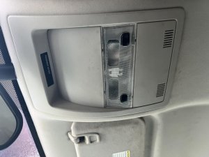 2012-2014 GMC Sierra 2500 HD Black Roof Overhead Console Panel (Used OEM)