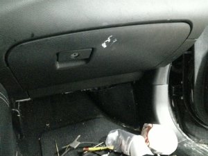 2013 INFINITI JX35 Black Glove Box (Used OEM)