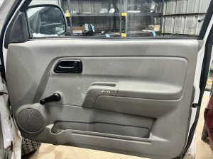 2004-2012 GMC Canyon Gray Door Interior Trim Panel - Front, Right (Passenger) (Used OEM)