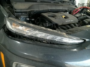2019-2021 Hyundai Kona Electric Upper Daytime Running Light Assembly - Right (Passenger) (Used OEM)