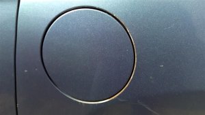 2005-2010 Honda Odyssey Gray Fuel Filler Door (Used OEM)
