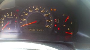 2005-2010 Honda Odyssey MPH Instrument Cluster (Used OEM)