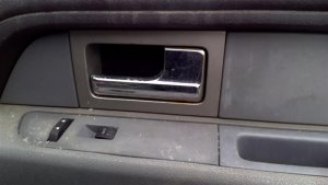 2009-2014 Ford F-150 Red Chrome Interior Door Handle - Right (Passenger) (Used OEM)