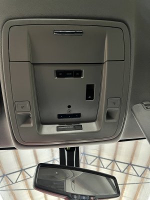 2015-2019 GMC Sierra 2500 HD Black Overhead Console Panel (Used OEM)