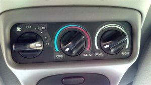 1999-2002 Lincoln Navigator Front Overhead Auxiliary Temperature Control (Used OEM)