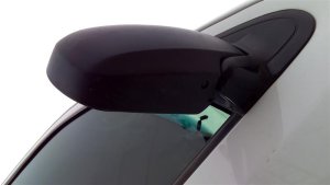 2001-2007 Ford Escape White Power Door/Side View Mirror - Right (Passenger) (Used OEM)
